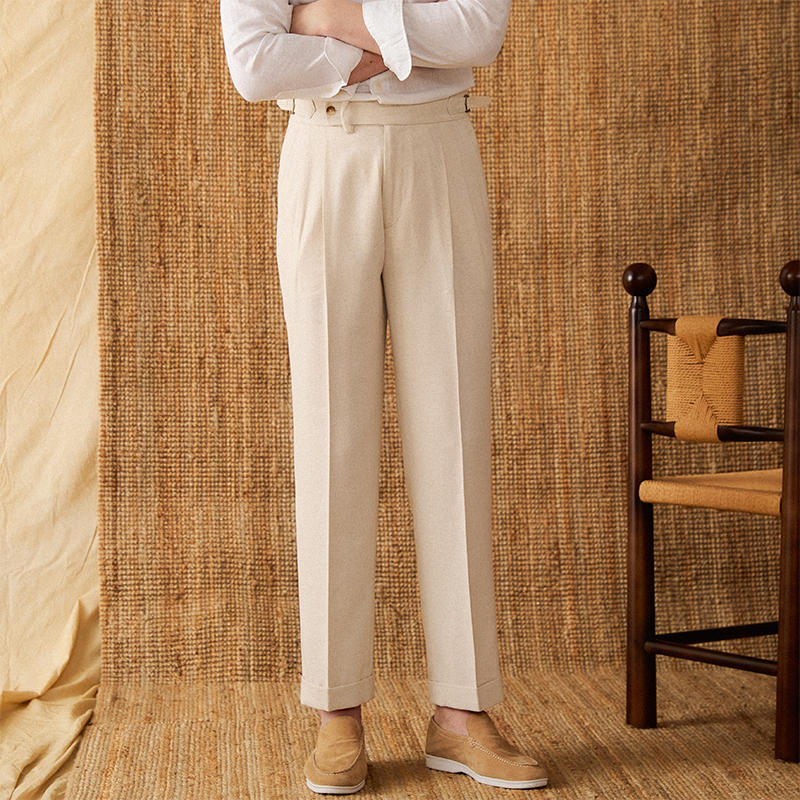 Madrid Elegant Straight Fit Trousers