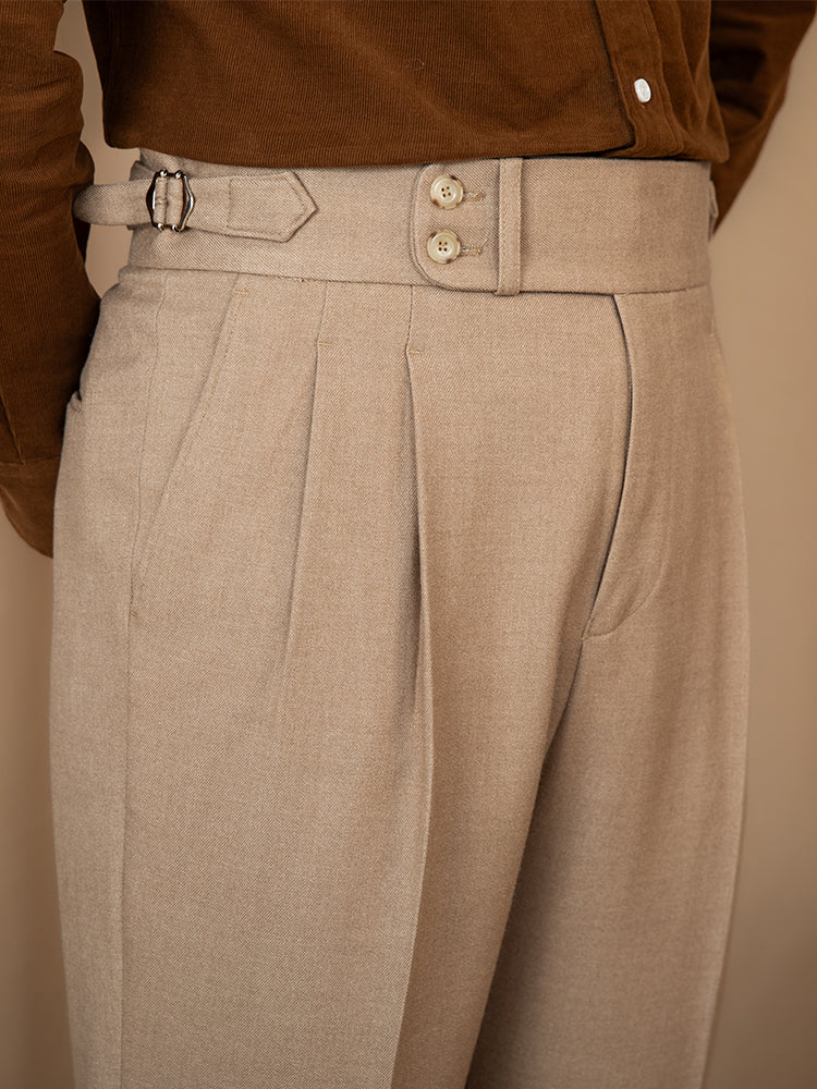 Dolomiti Pleated Trousers