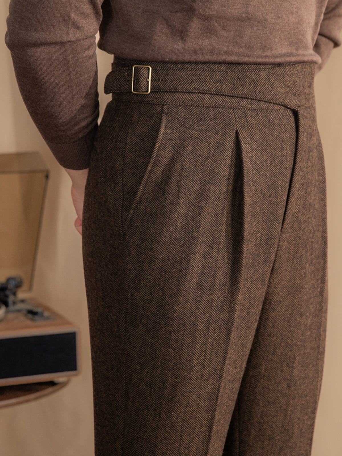 Lyon Pleated Trousers