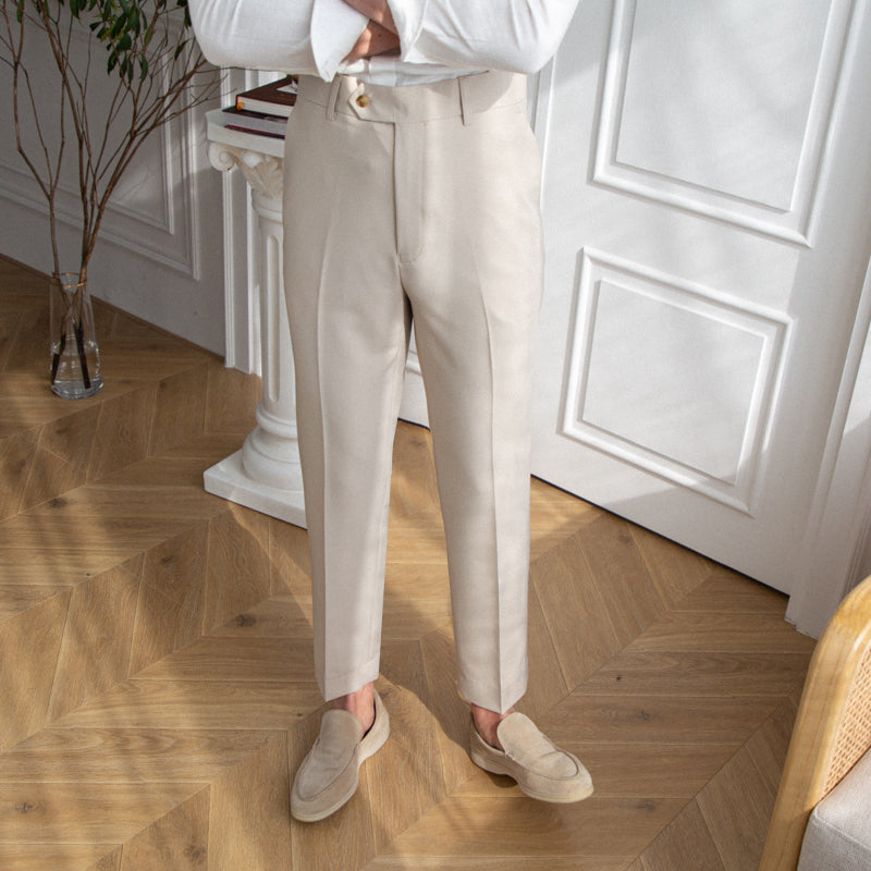 St. Motriz Straight Fit Trousers