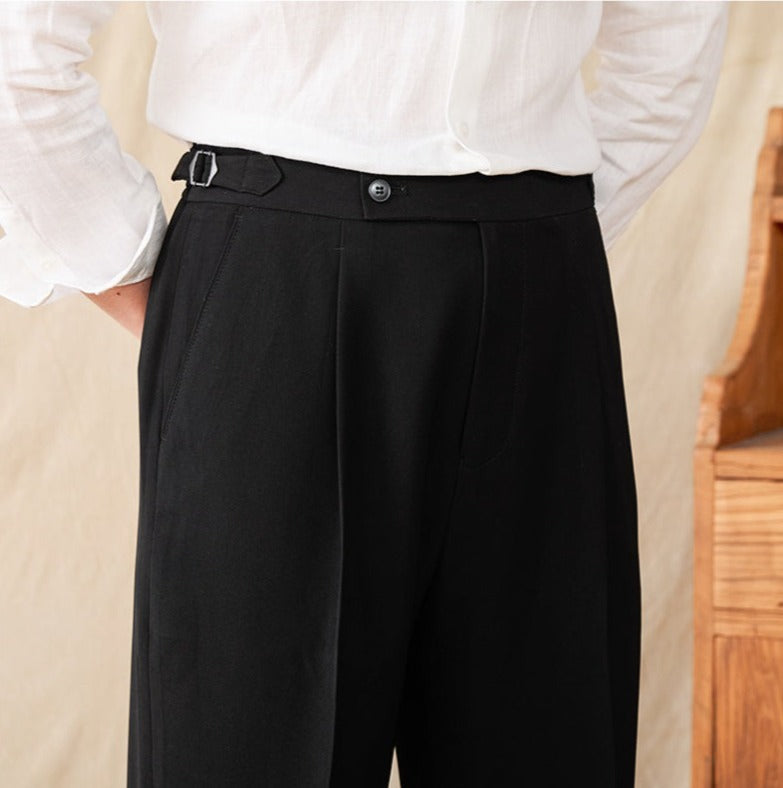 Bergen Pleated Trousers