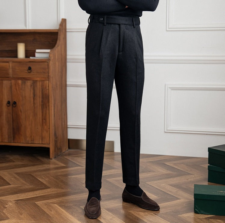 Duke Wool Blend Trousers