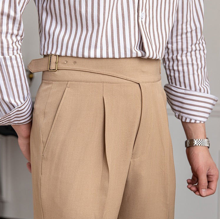 Montague Pleated Trousers