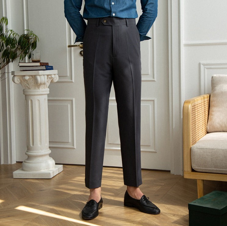 St. Motriz Straight Fit Trousers