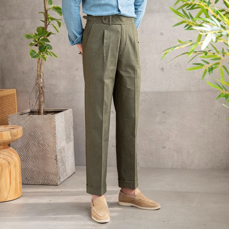 Riviera Straight Fit Trousers