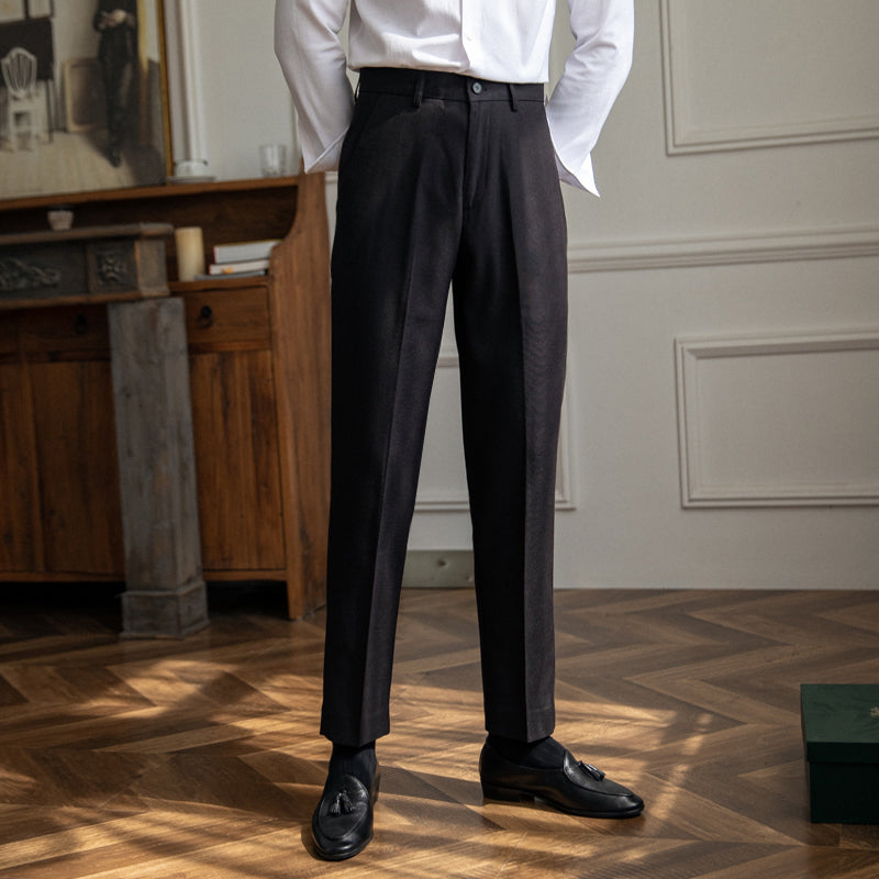 Munich Heavy Pleated Trousers