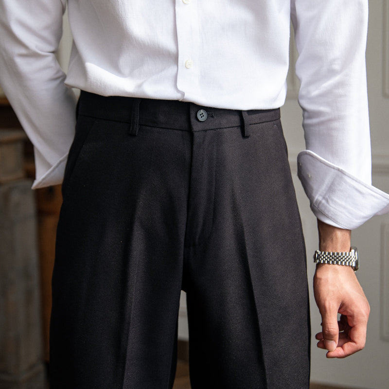 Munich Heavy Pleated Trousers