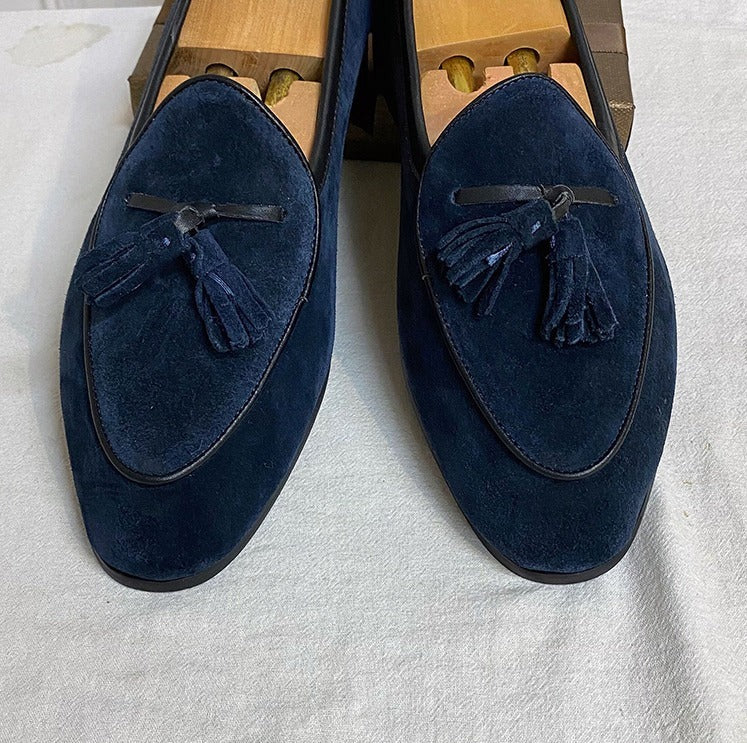 Newport Yacht Suede Tassel Loafers