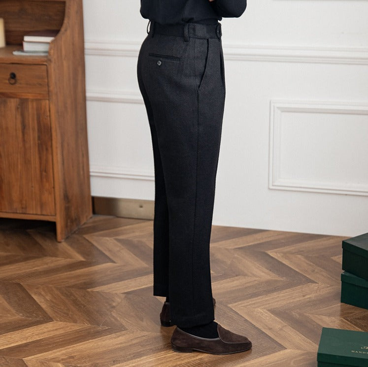 Duke Wool Blend Trousers