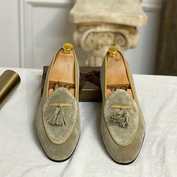 Newport Yacht Suede Tassel Loafers