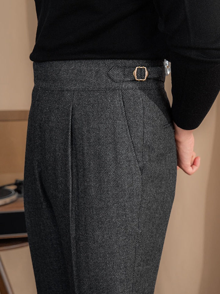 Lyon Pleated Trousers