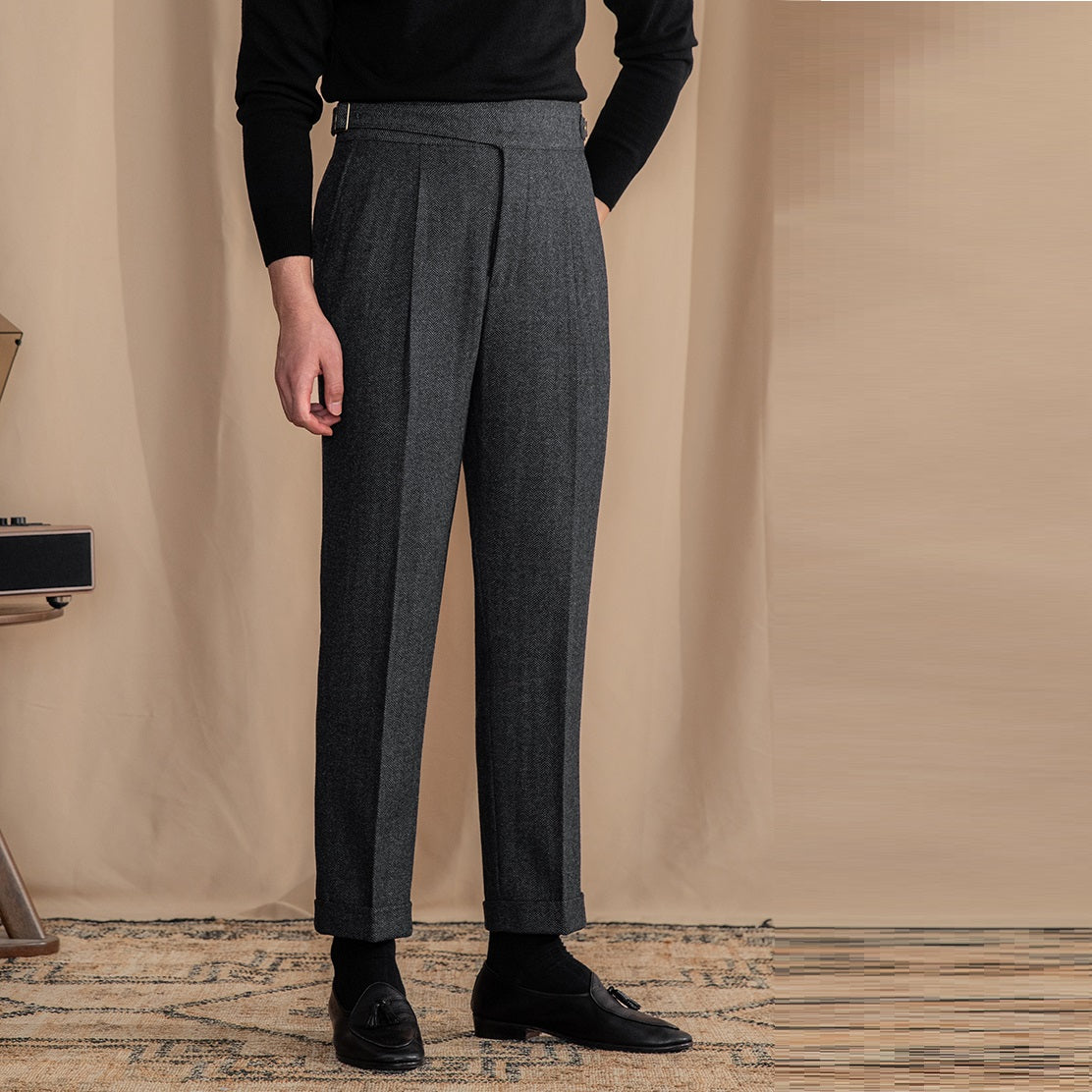 Lyon Pleated Trousers