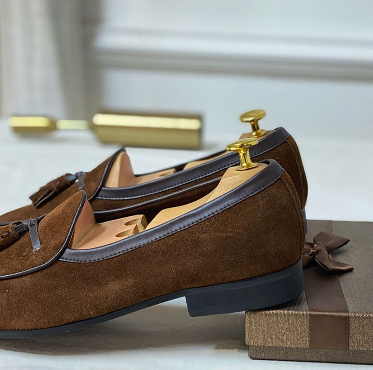 Newport Yacht Suede Tassel Loafers