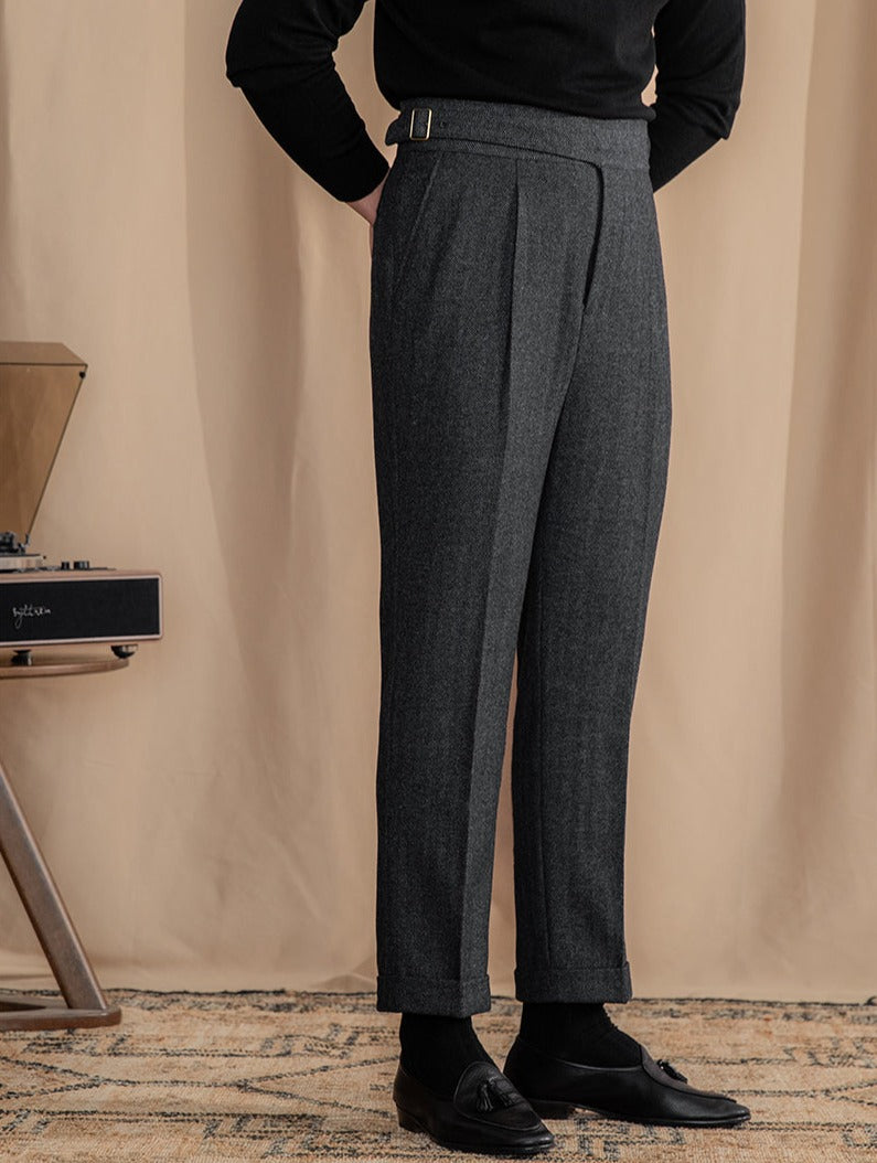 Lyon Pleated Trousers