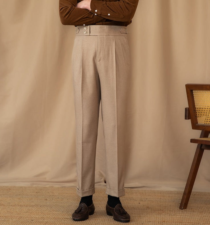 Dolomiti Pleated Trousers