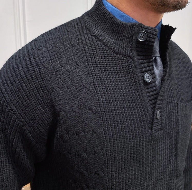 Firenze Button Knit Sweater