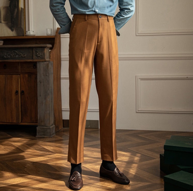 Munich Heavy Pleated Trousers