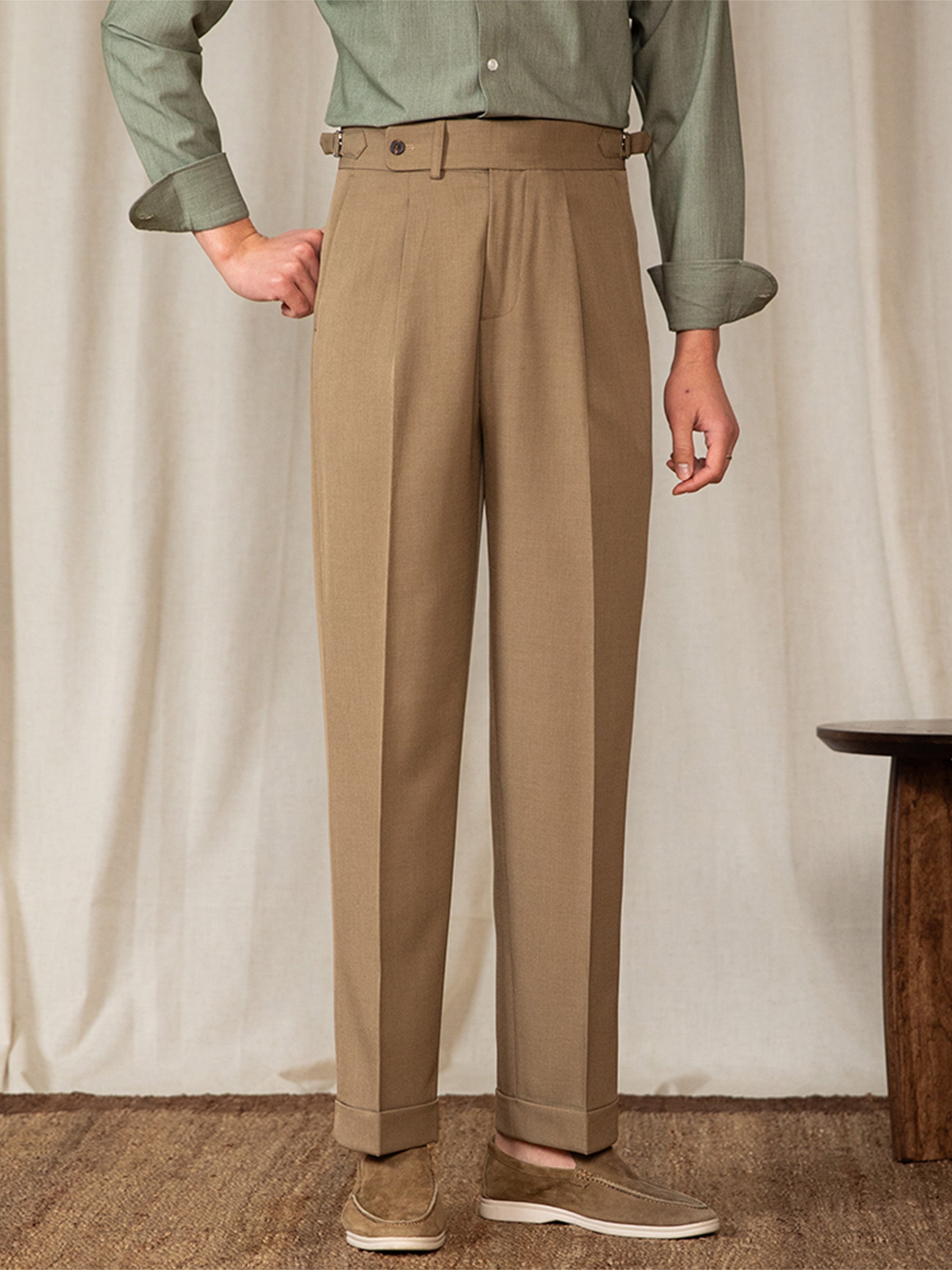 Riviolai Pleated Trousers