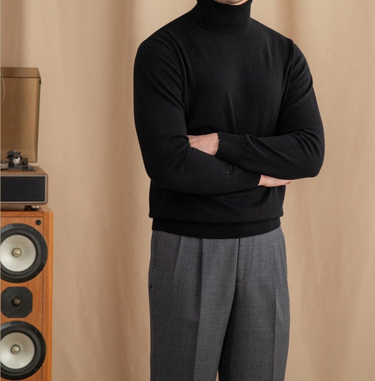 St. Tropez Wool Blend Turtle neck