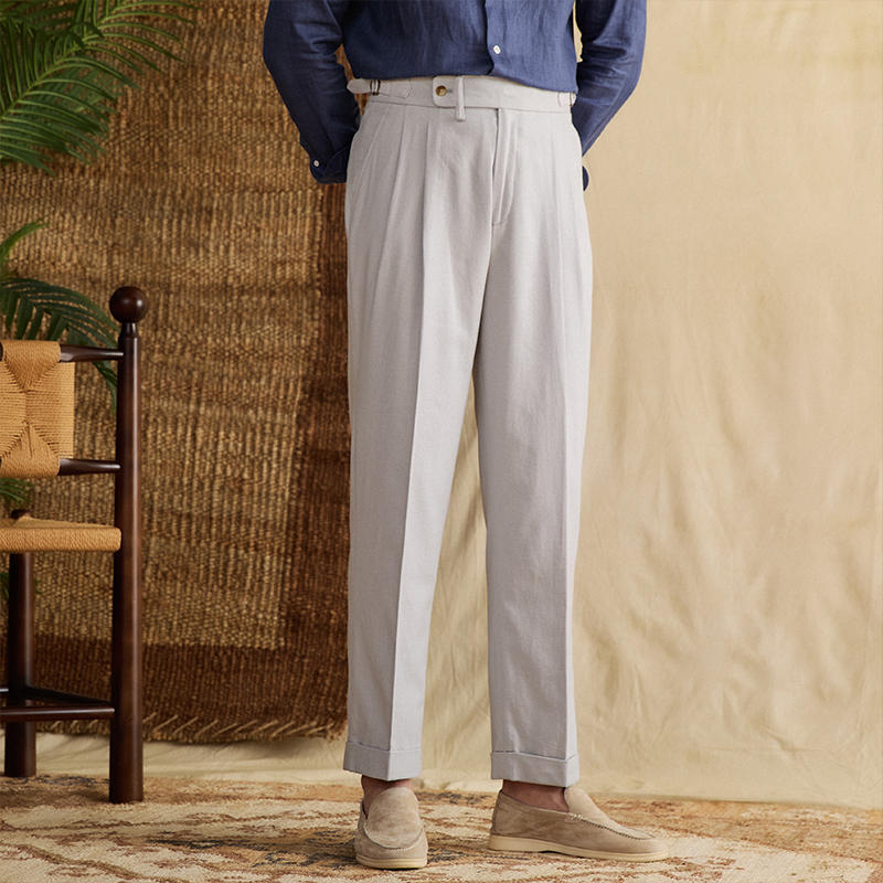 Madrid Elegant Straight Fit Trousers