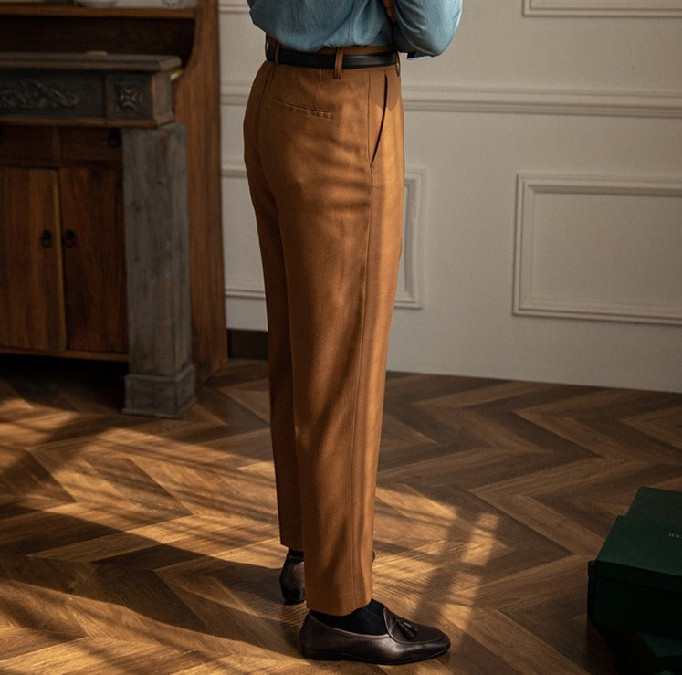 Munich Heavy Pleated Trousers