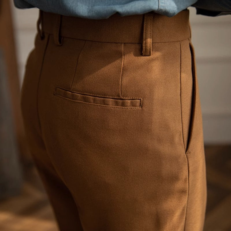 Munich Heavy Pleated Trousers