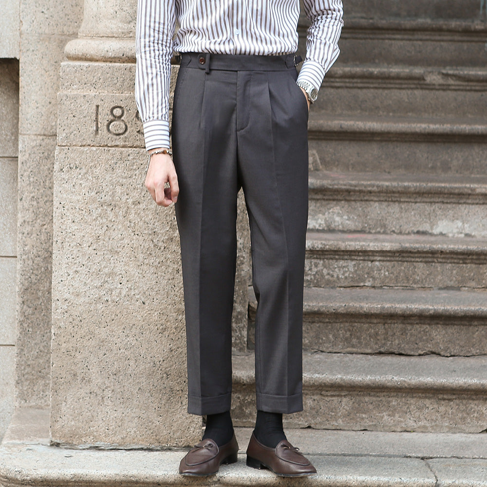 Barcelona Lightweight Pleated Trousers