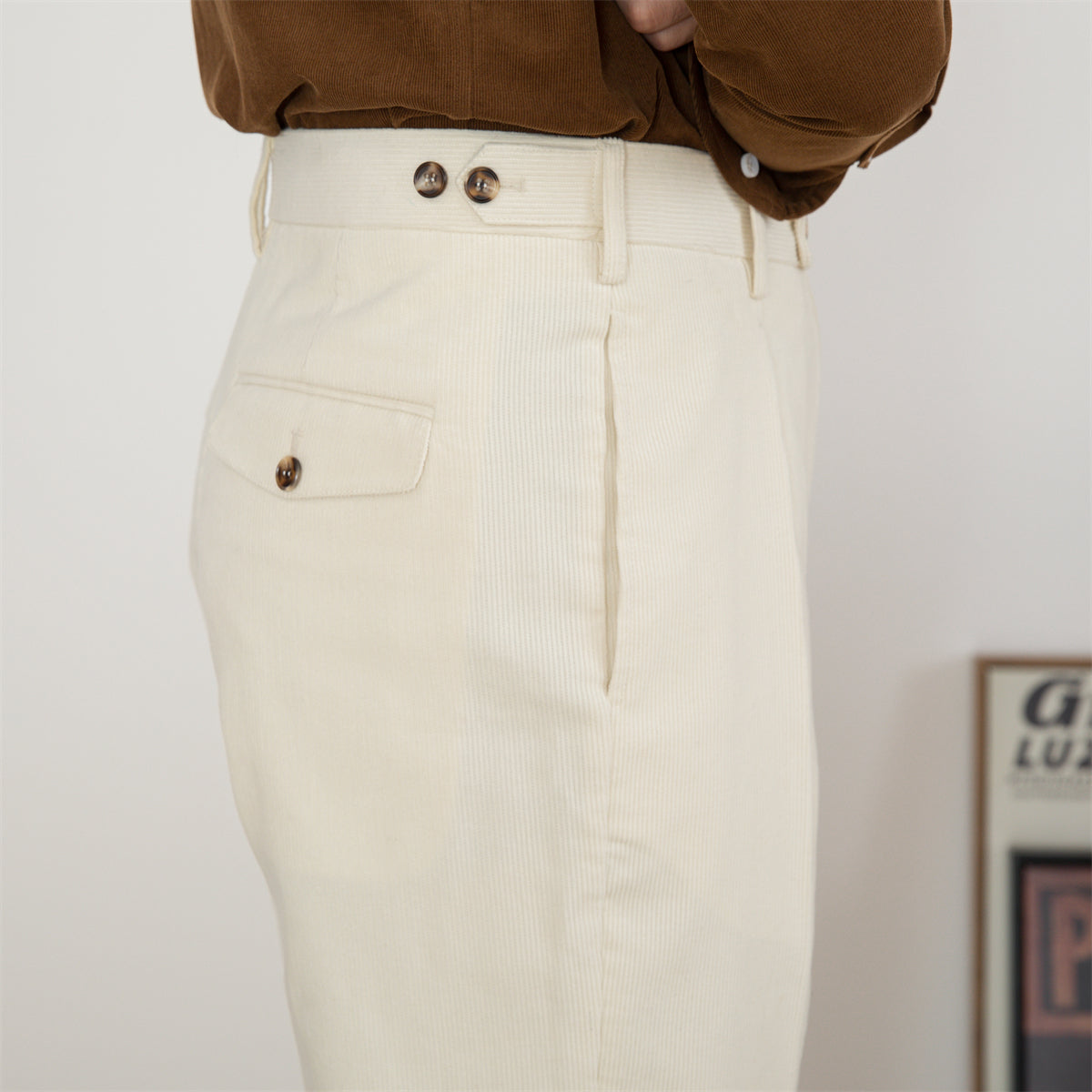 Aspen Cotton Corduroy Trousers