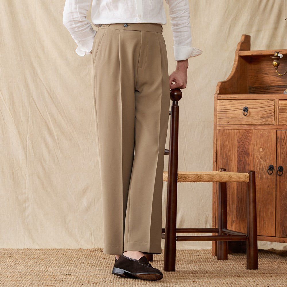 Bergen Pleated Trousers