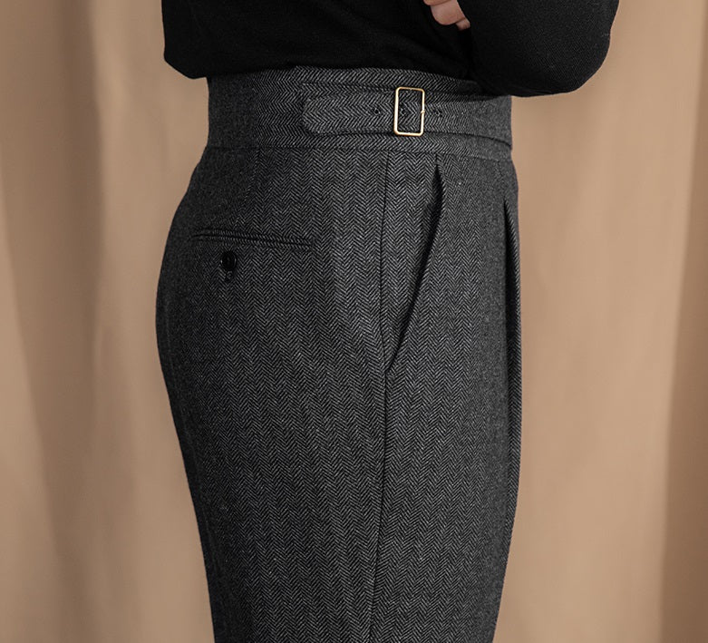 Lyon Pleated Trousers