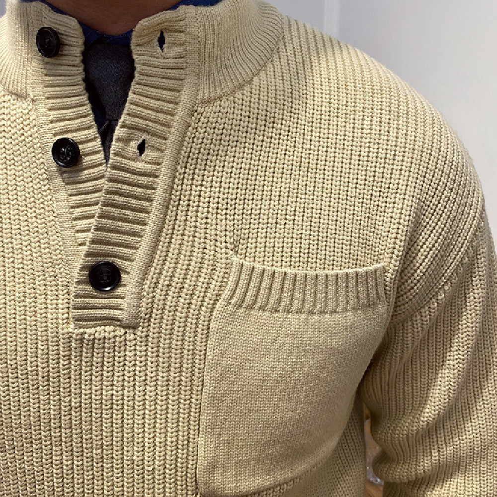 Firenze Button Knit Sweater