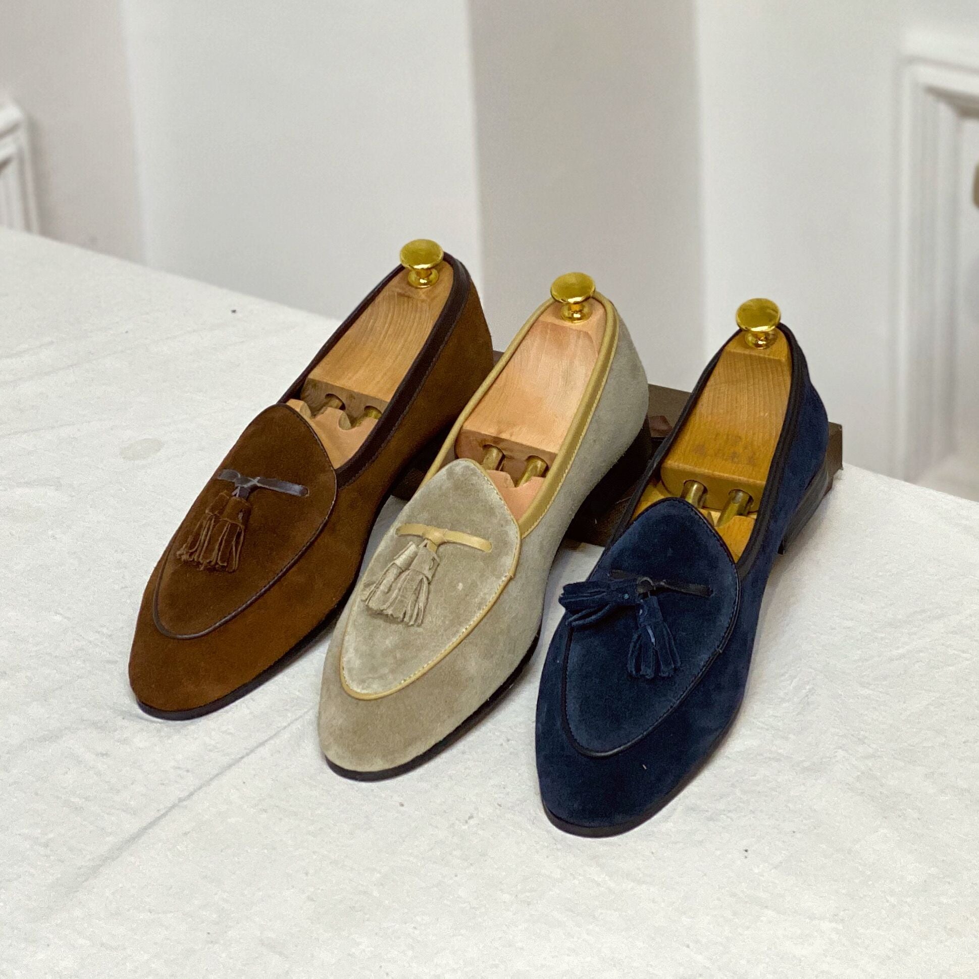 Newport Yacht Suede Tassel Loafers