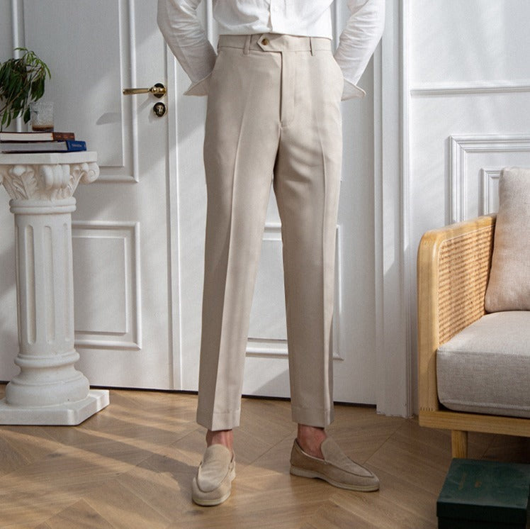 St. Motriz Straight Fit Trousers