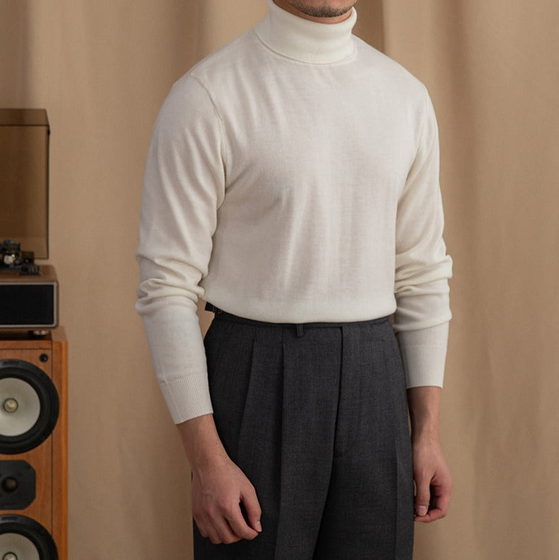 St. Tropez Wool Blend Turtle neck