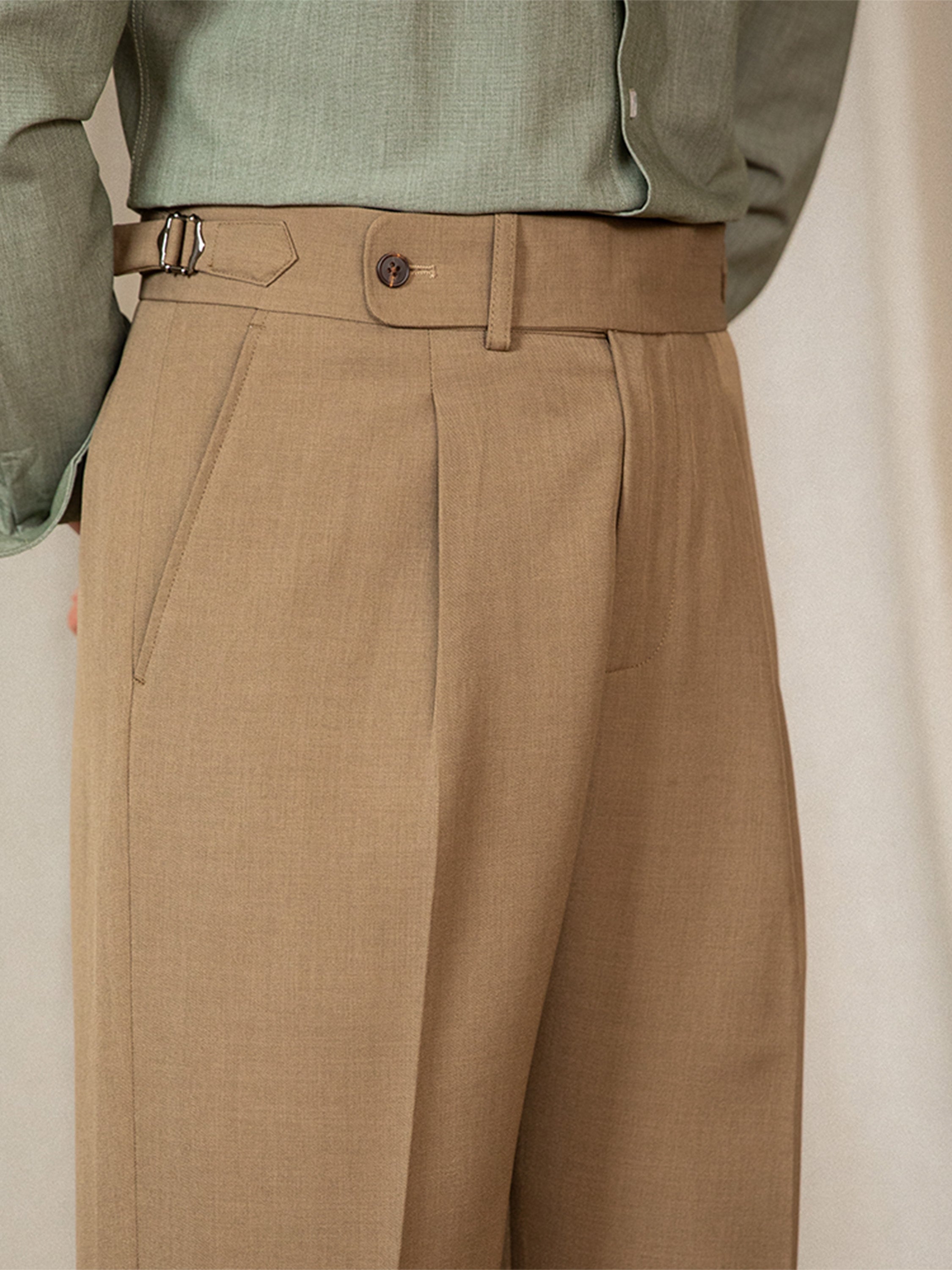 Riviolai Pleated Trousers