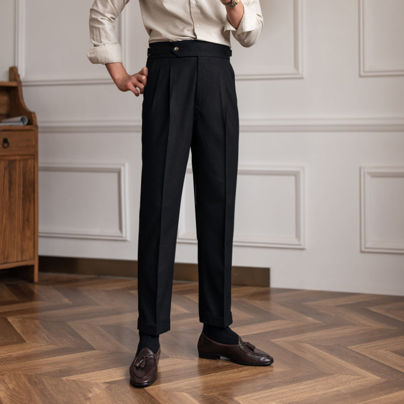 Fontainebleau Straight Fit Trousers