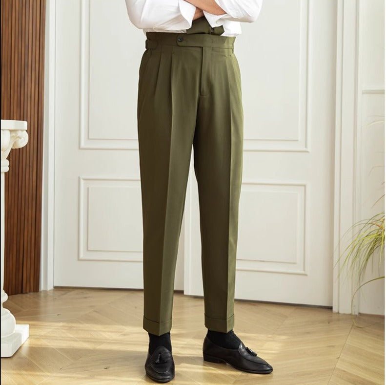 Edinburgh Straight Fit Trousers