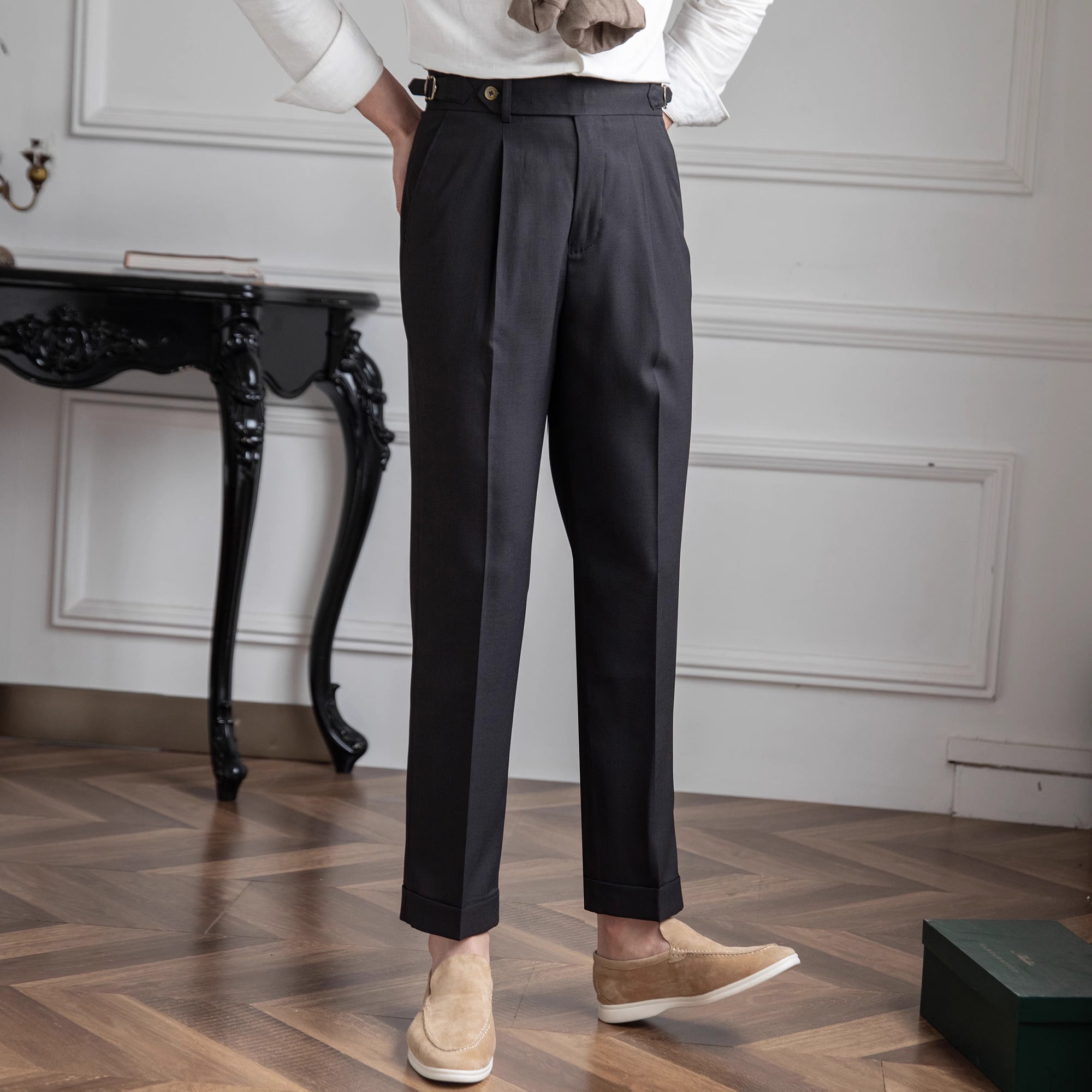 Balmoral Straight Fit Trousers