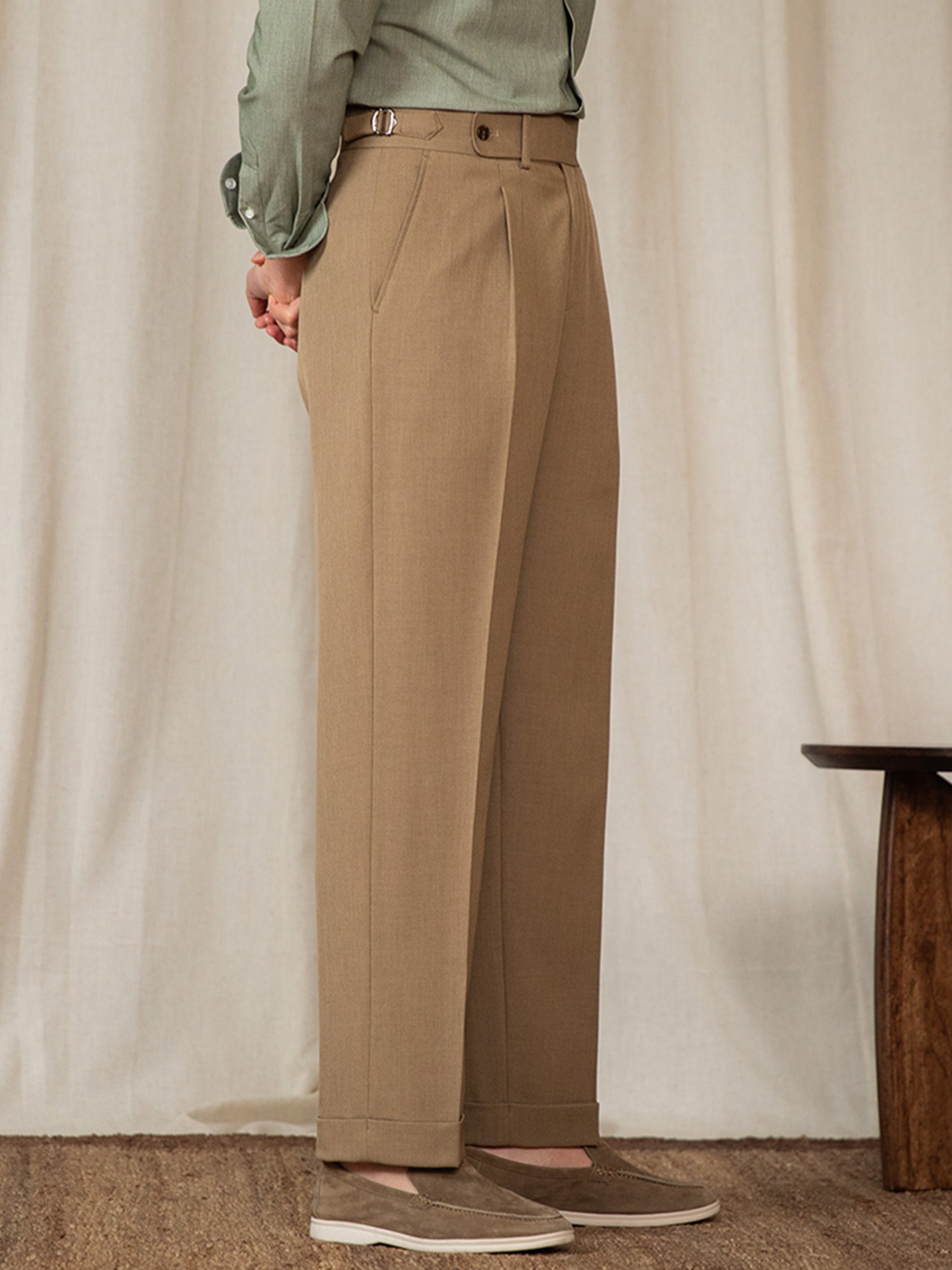 Riviolai Pleated Trousers