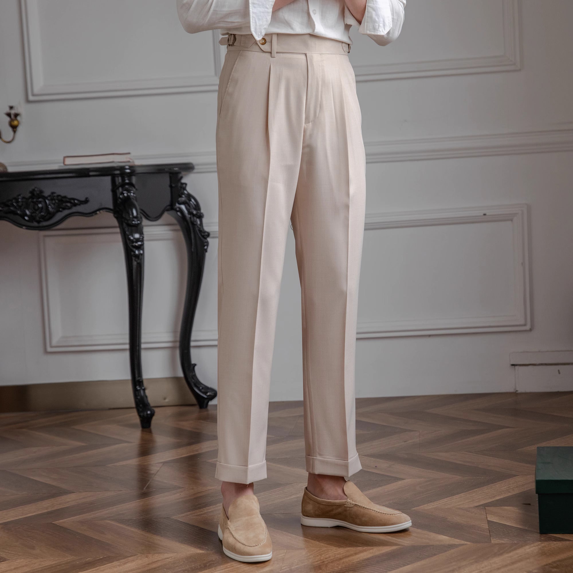 Balmoral Straight Fit Trousers