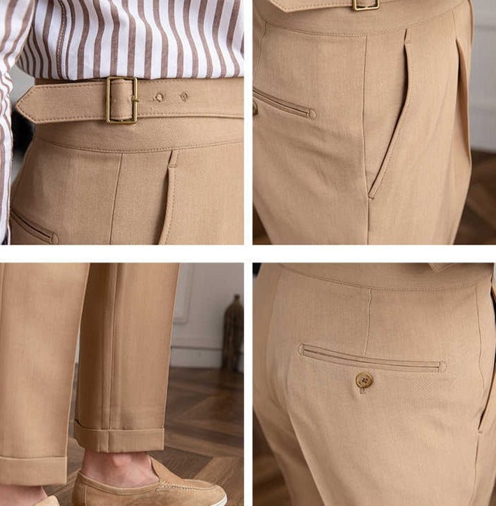 Montague Pleated Trousers