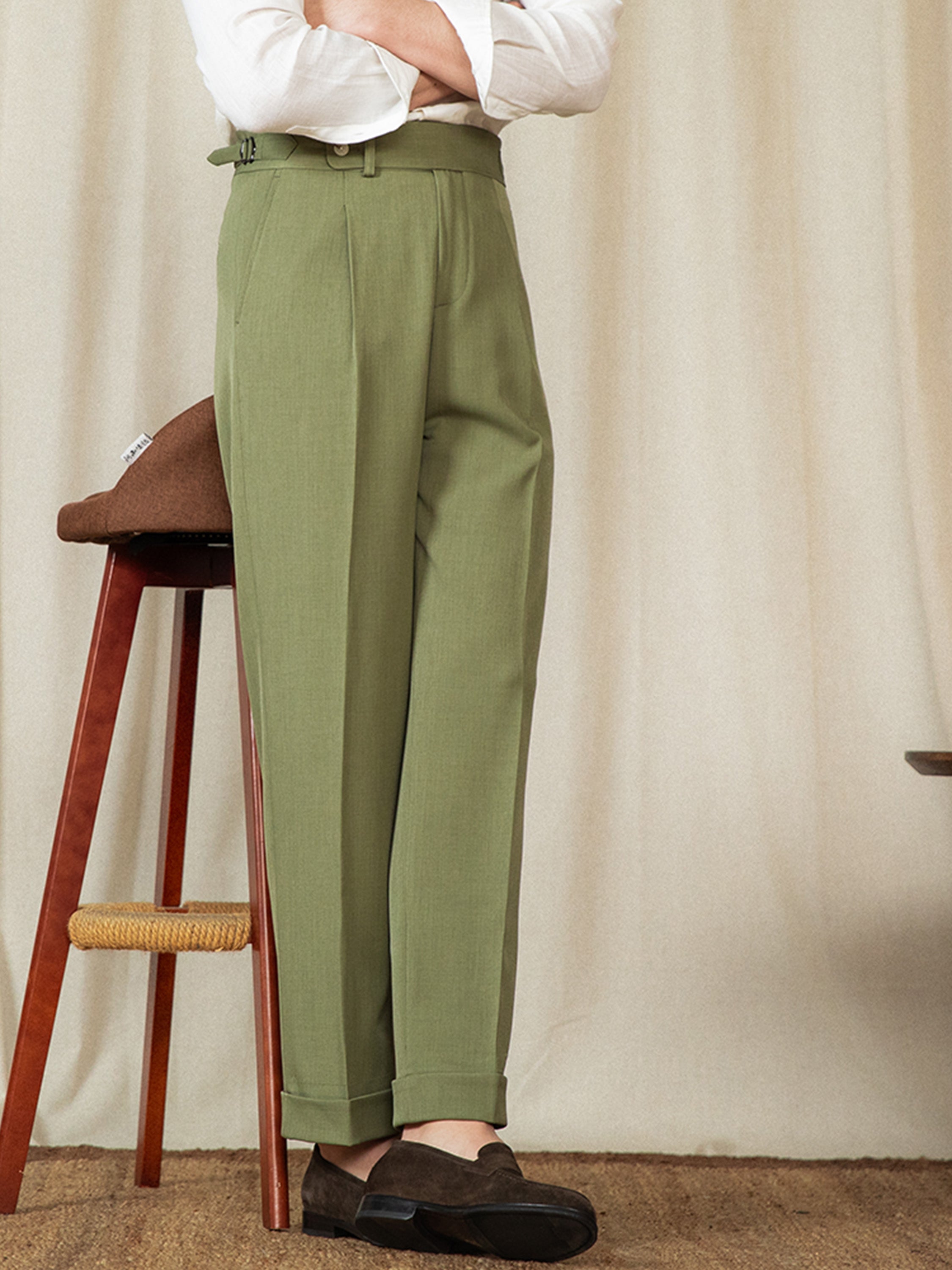 Riviolai Pleated Trousers