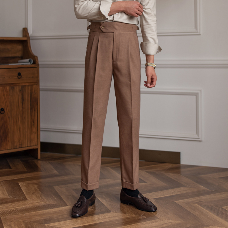 Fontainebleau Straight Fit Trousers