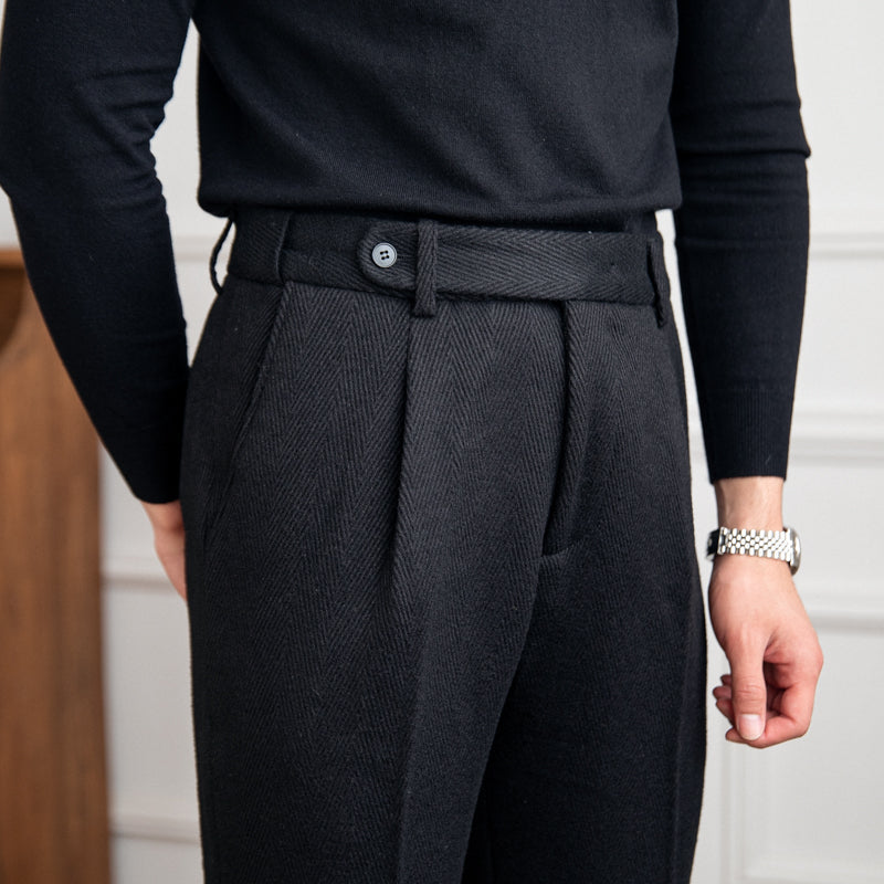 Duke Wool Blend Trousers