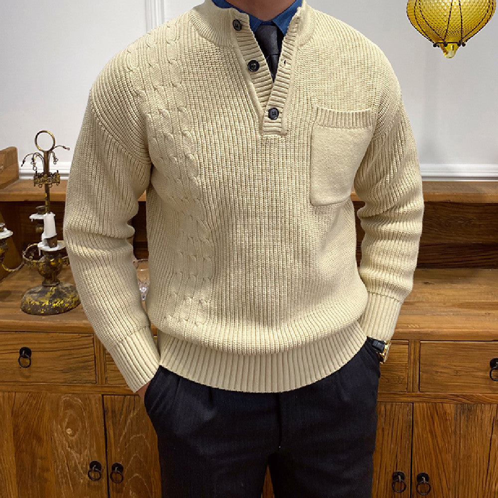 Firenze Button Knit Sweater