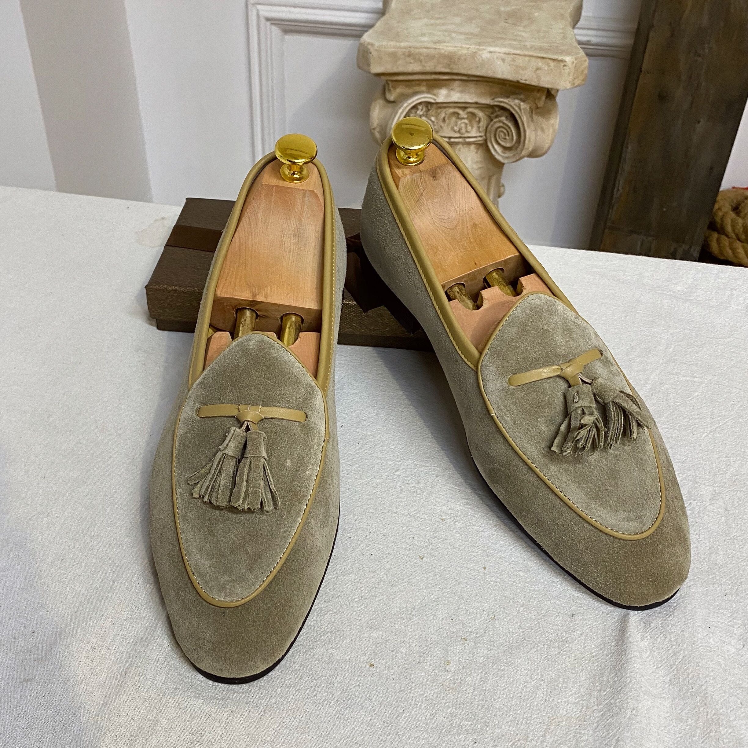 Newport Yacht Suede Tassel Loafers