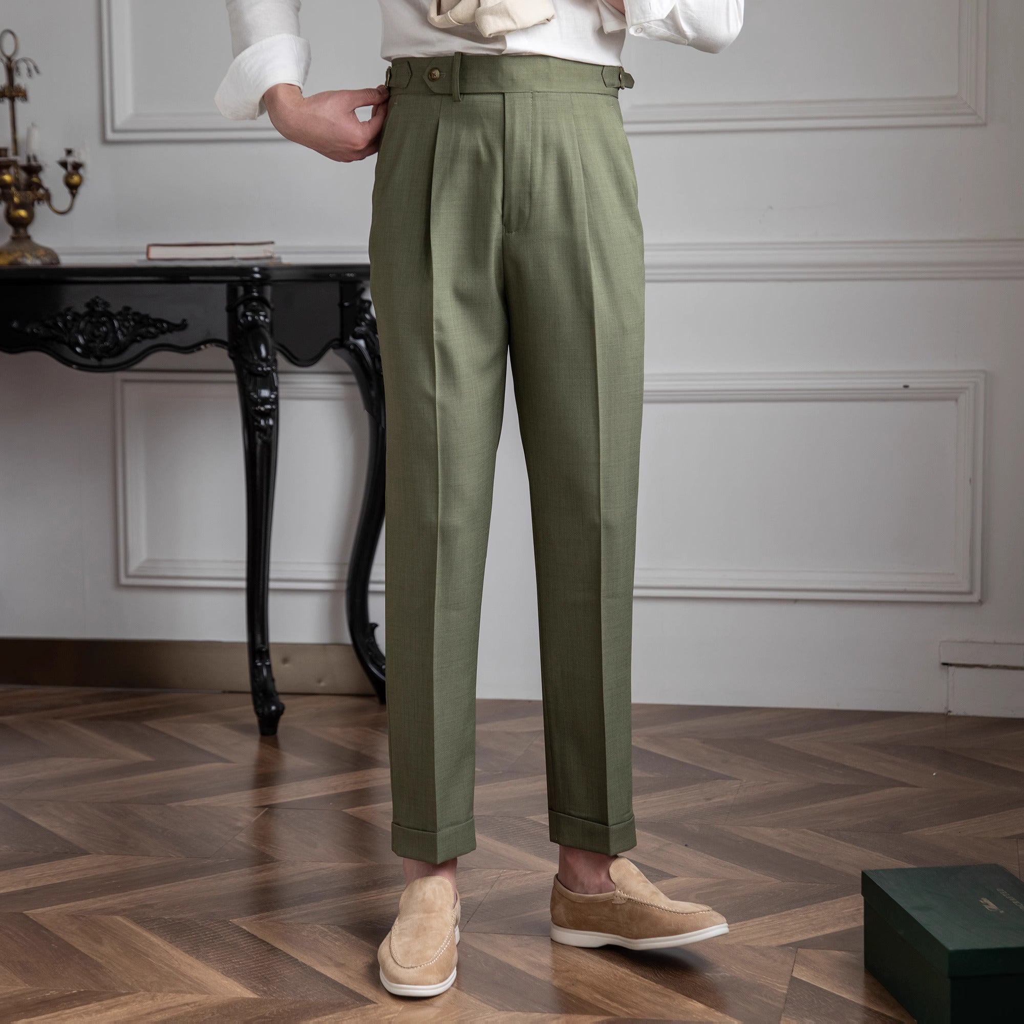 Balmoral Straight Fit Trousers